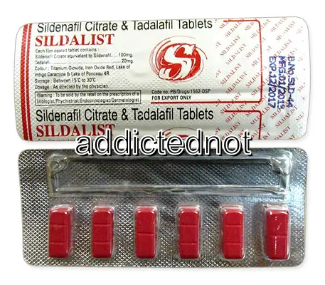 Sildenafil Citrate 100 Mg / Tadalafil 20 Mg
